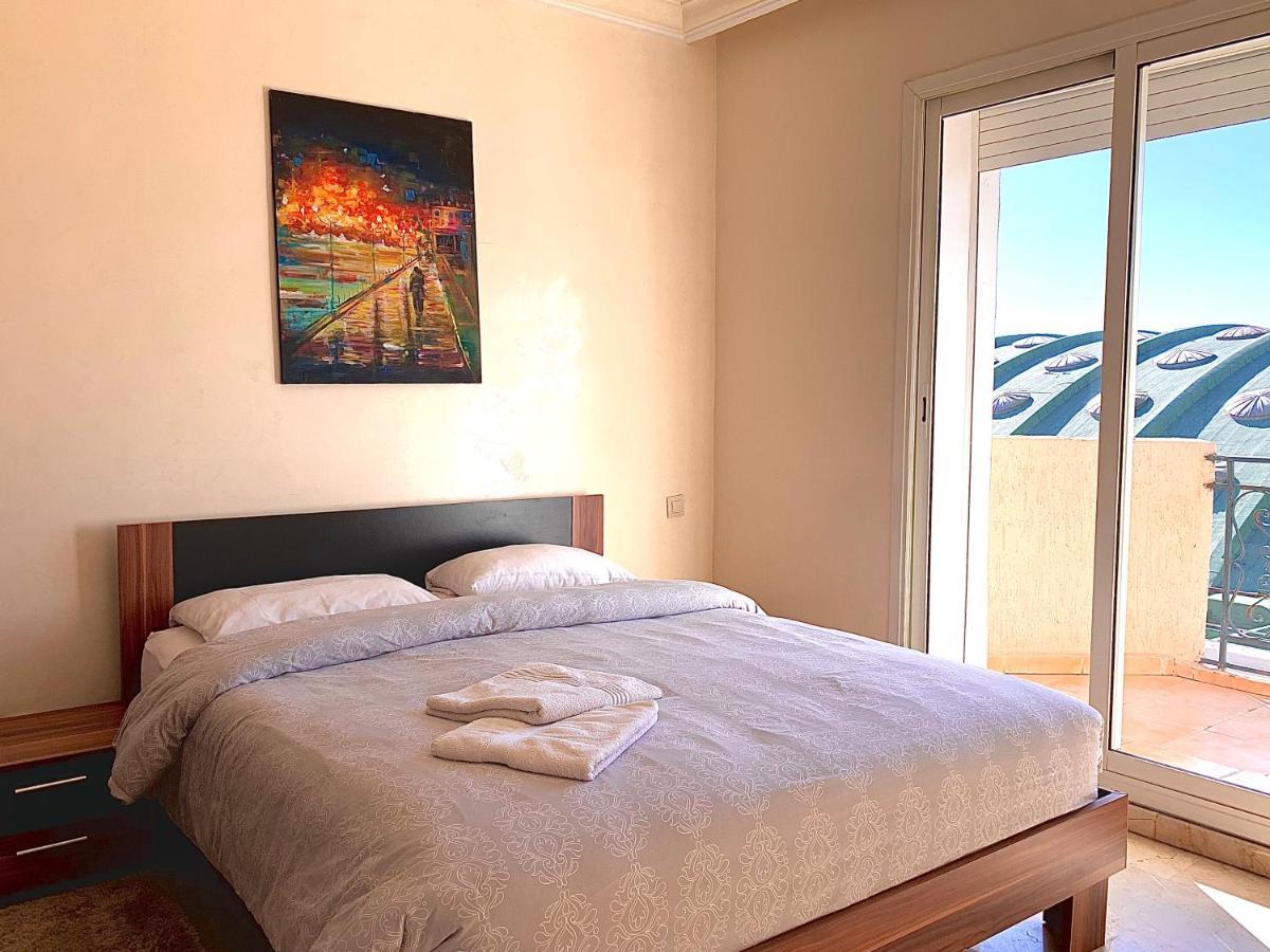 Sab 12 - Amazing View Of The Mosque Hassan. Luxury Apartment. 2 Bedrooms. Casablanca Ngoại thất bức ảnh